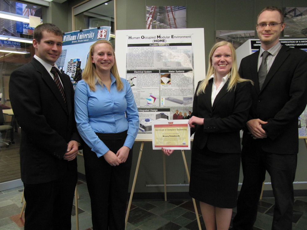 Jason Siwek, Lauren Norman, Henry Trimbach and Heather Moulton